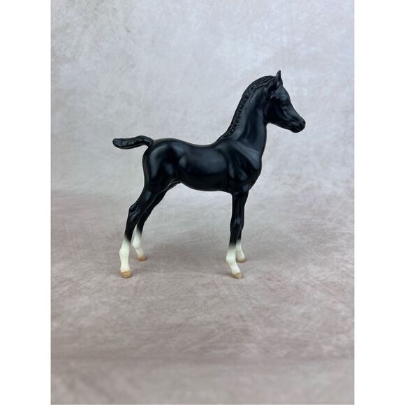 767 Breyer Semigloss? Black Proud Arabian Foal 1999-2000 Model HTF! - Picture 2 of 8